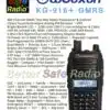 JPEG Image of Flyer for the BSR Wouxun KG-916+ GMRS Two-Way Radio & SHTF Scanner – Flyer