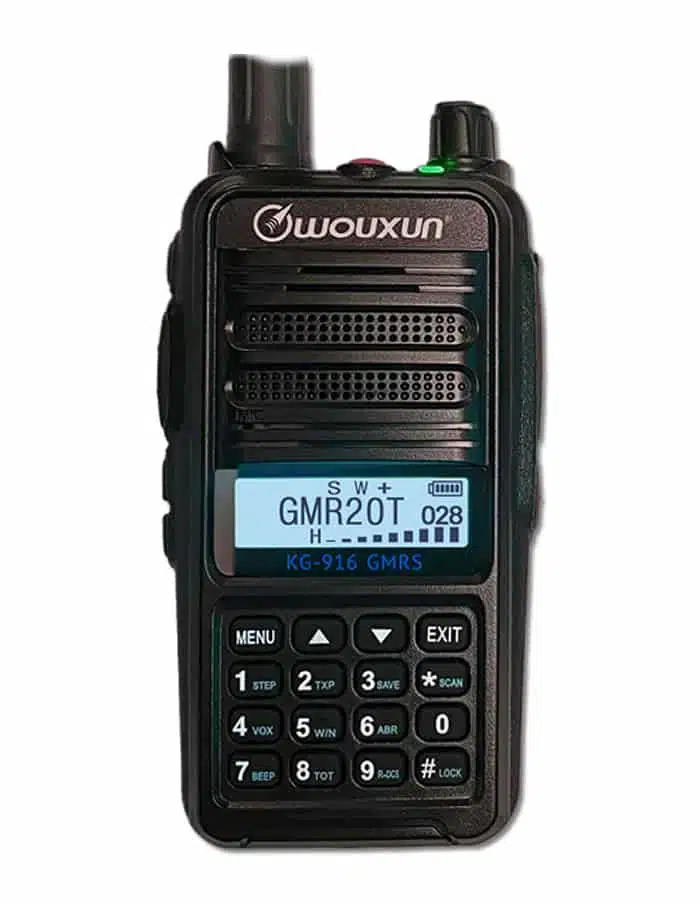 BSR Wouxun KG-916 GMRS Two-Way Radio & SHTF Scanner - Radio Front