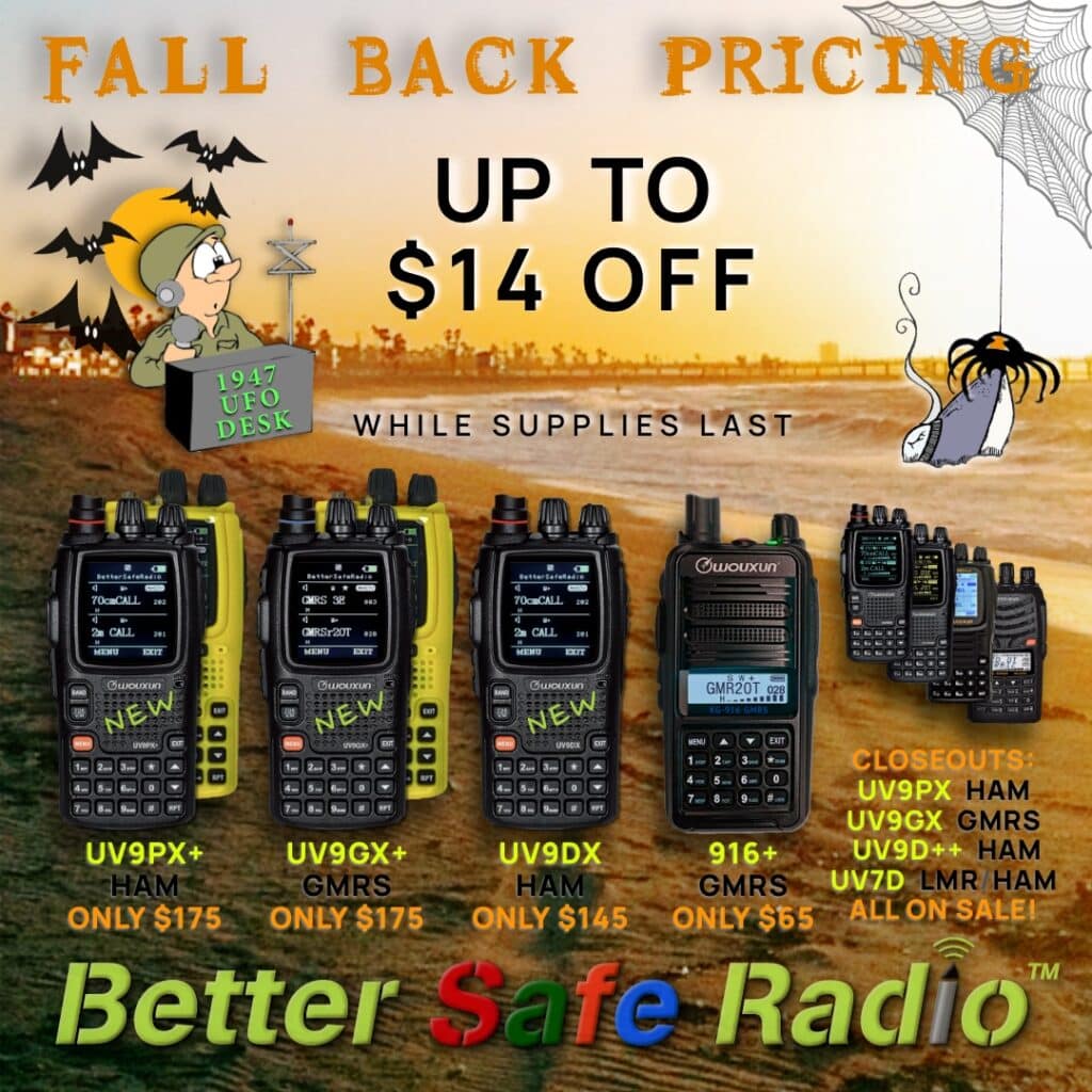 Promo image for BetterSafeRadio Fall Back Pricing Sale